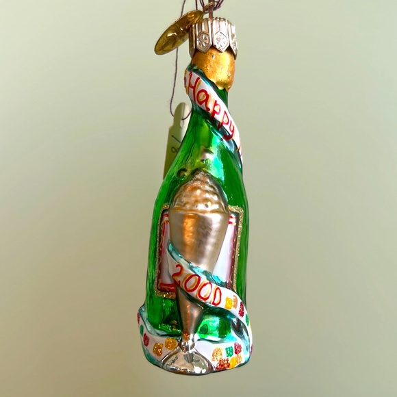 🎉HP🎉 Retired Christopher Radko "2000 Cheers" Gem - Picture 2 of 12